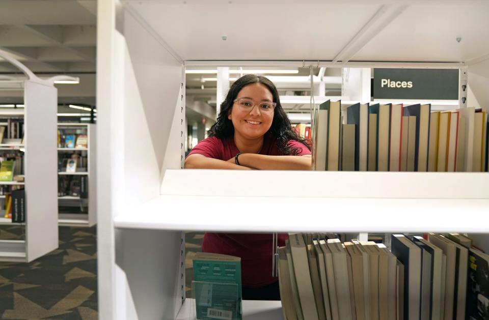 Deyanira Galaviz, 19, of Mesa, is among the growing numbers of Latino students enrolled at Arizona State University.