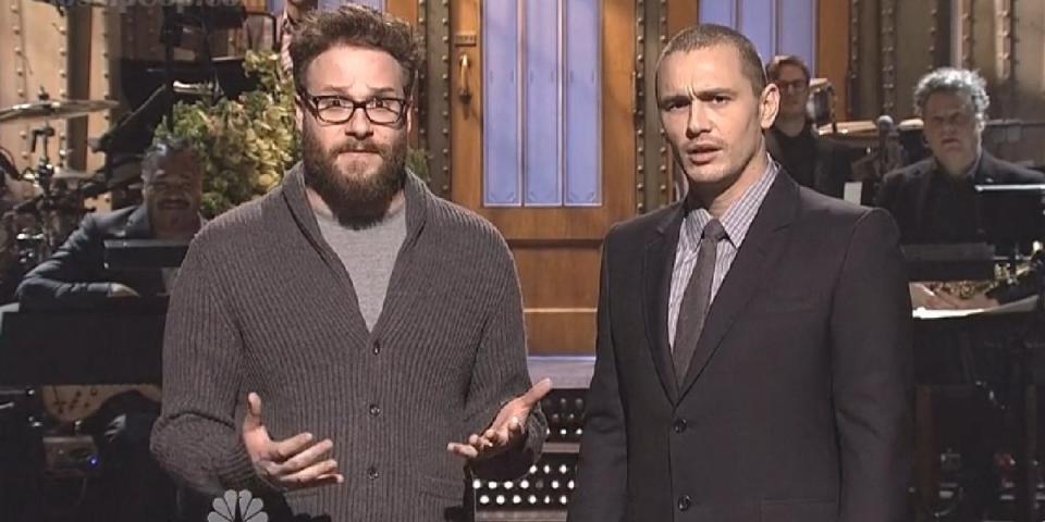 seth rogen james franco snl