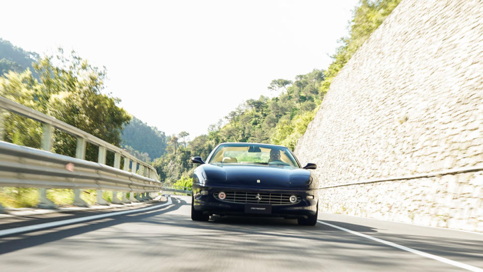 A 1998 Ferrari 456M GT.