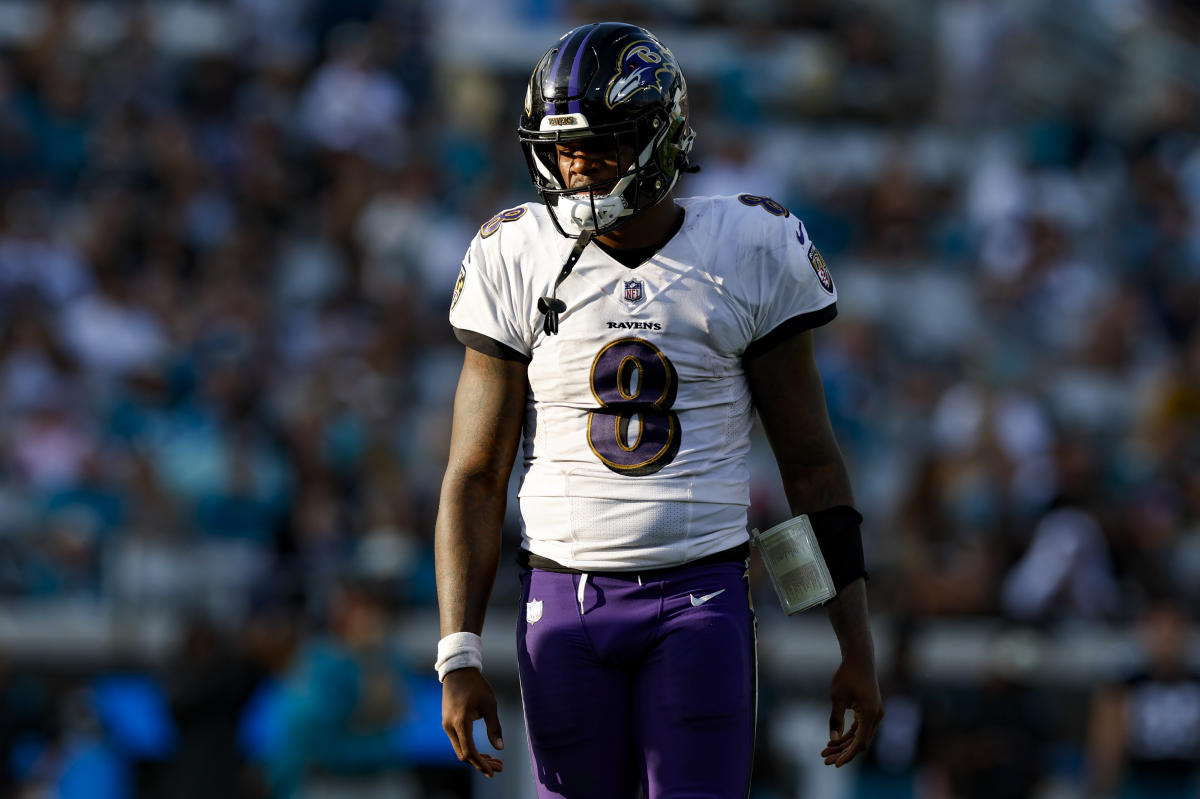 Uh Oh: Lamar Jackson Likes Tweet Of Himself In Another NFL Team's