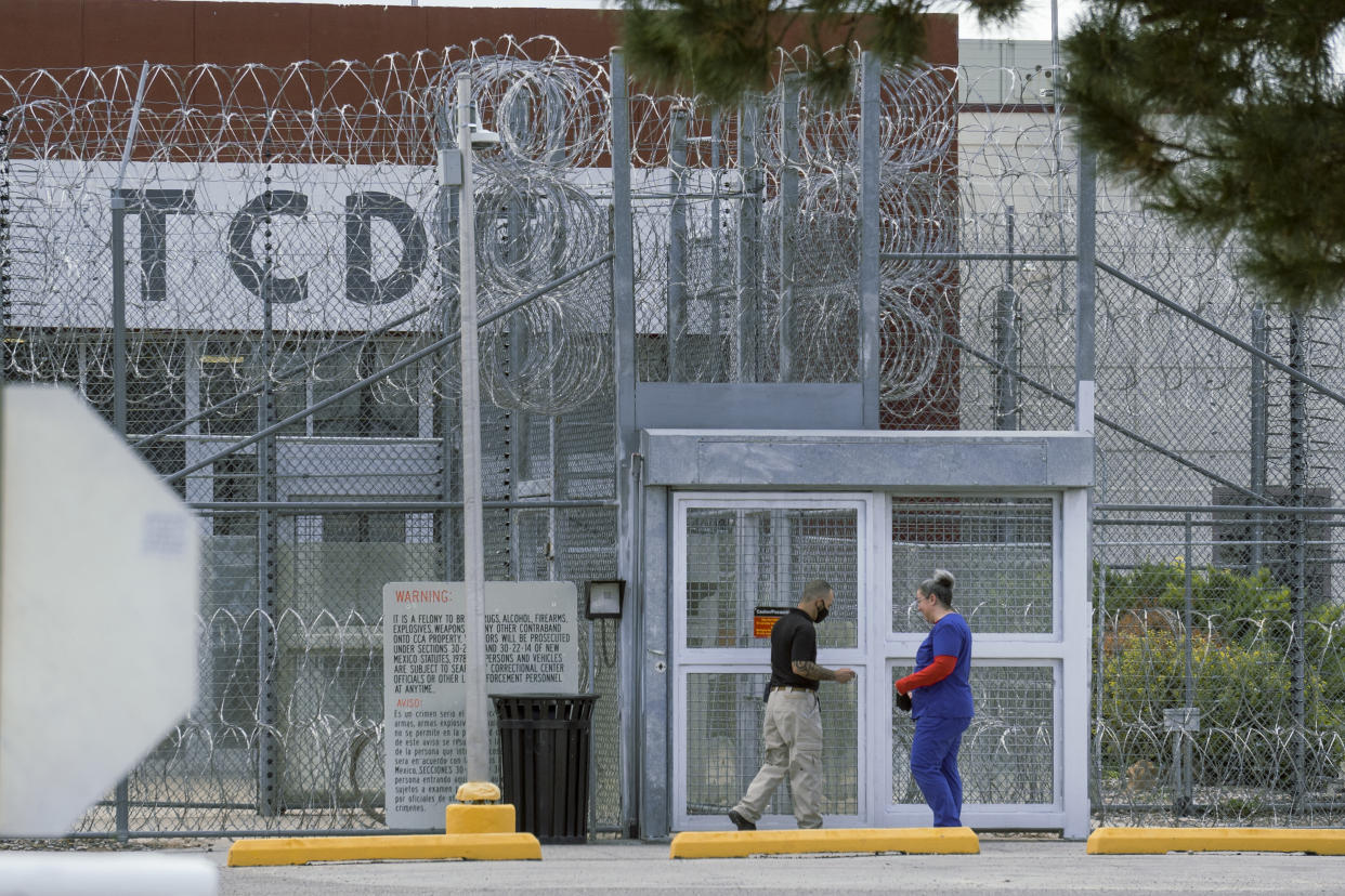 Centro de detención del condado de Torrance en Estancia, Nuevo México, el 19 de septiembre de 2022. (Ramsay de Give/The New York Times)