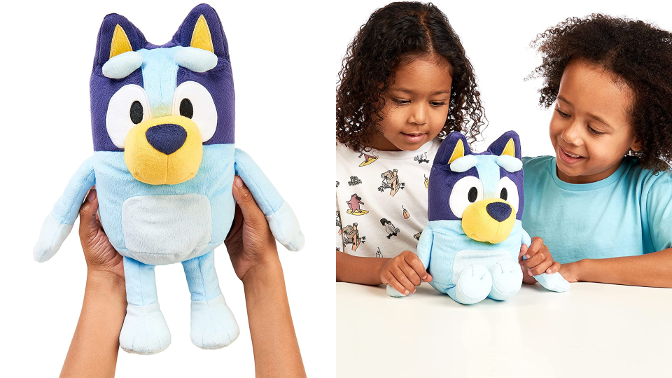 A talking Bluey plush is ideal for little ones.