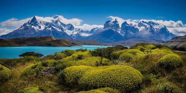 PHOTO: In this undated file photo, Torres del Paine mountain range is shown in Patagonia. (Steve Fleming/Getty Images, FILE)