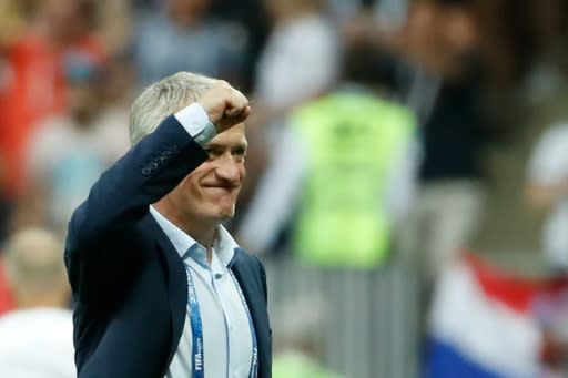 Winner: Didier Deschamps is now a World Cup winner as a player and a coach