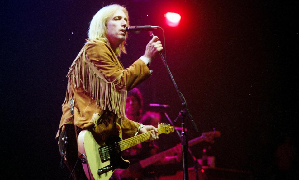 Tom Petty And The Heartbreakers perform at Roberts Municipal Stadium Thursday, Sept. 21, 1995.