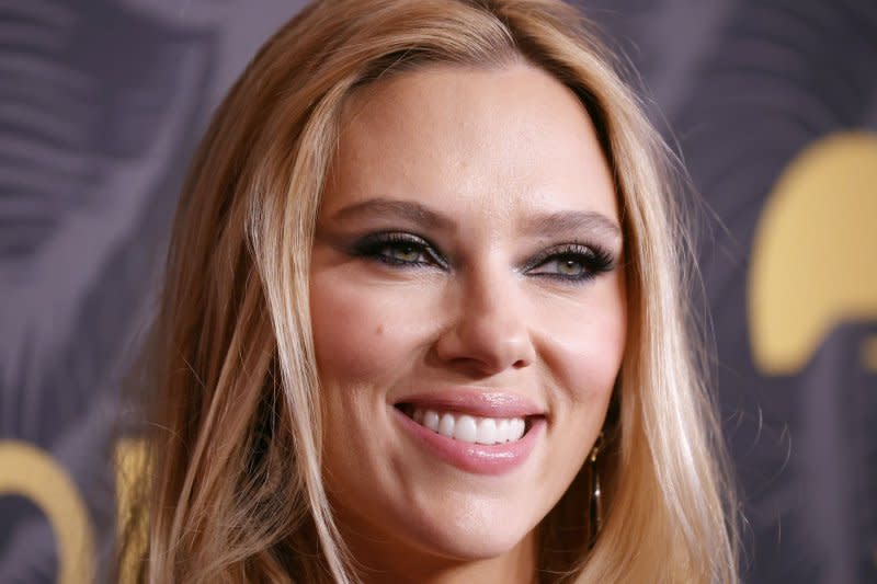 Scarlett Johansson attends the God's Love We Deliver Golden Heart Awards in 2023. File Photo by John Angelillo/UPI