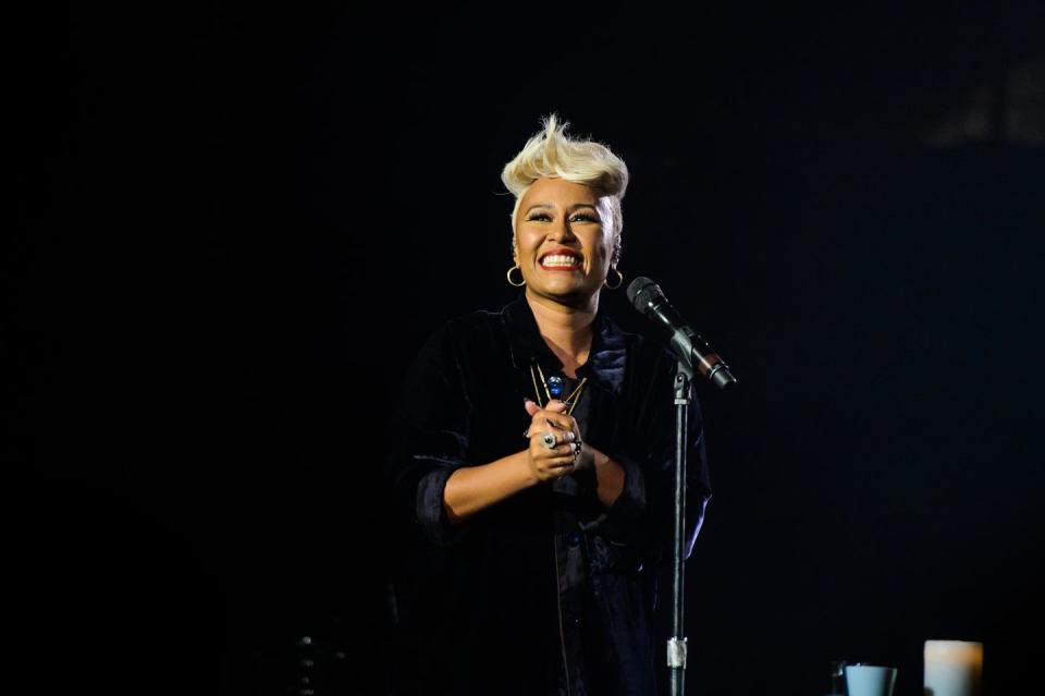 emeli sande performs at st john at hackney church