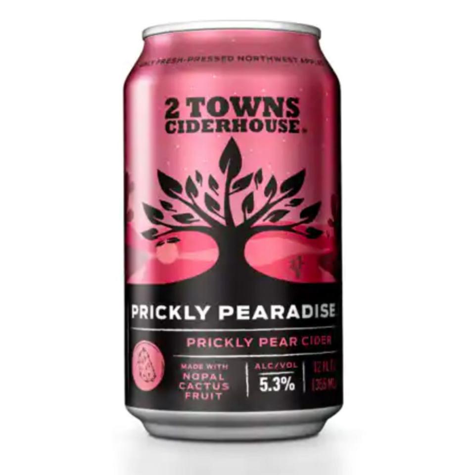 6) 2 Towns Prickly Pearadise Cider