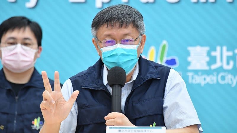 ▲針對萬華區受疫情影響的商家與業者，台北市長柯文哲21日宣布，將針對紓困補貼進行加碼。（圖／台北市政府提供）