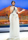 Cannes Film Festival 2013: Audrey Tautou looked stunning in custom-made Yiqing Yin.