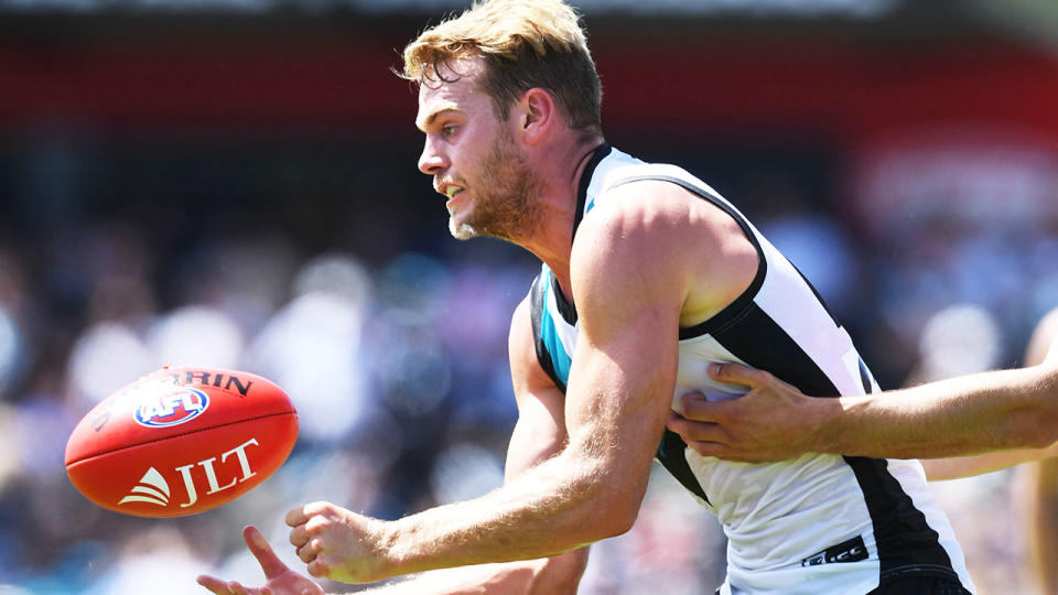 Jack Watts of Port Adelaide. (Photo by Mark Brake/Getty Images)