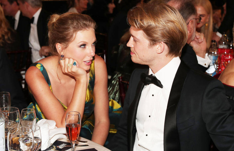 Taylor Swift and Joe Alwyn (Christopher Polk / NBCU via Getty Images)