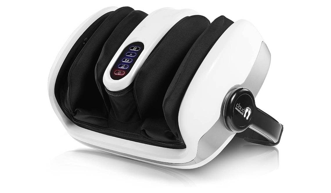 This deep-tissue massager is ideal for soothing medical conditions or general foot pain.