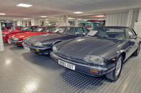 <p>We've already seen the XJS-based Railton, but Rodger also owns <strong>five regular XJSs</strong>. In the foreground is the original open-topped model, the XJS-C, in V12 form, and behind this is a V12 coupé, from 1985 and 1984 respectively. Just in case those two aren't enough, a pair of coupés from 1992 and 1990 are parked alongside.</p>