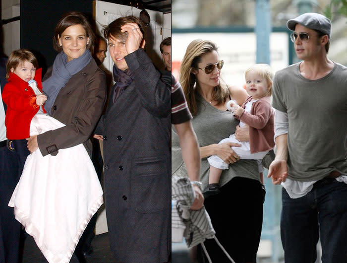 Shiloh Jolie-Pitt y Suri Cruise