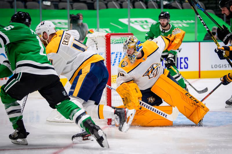 NHL: Nashville Predators at Dallas Stars