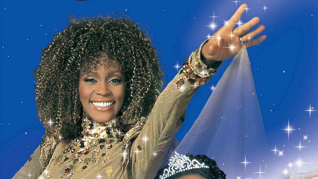 Whitney Houston portrayed the Fairy Godmother in the 1997 TV movie adaptation of 'Cinderella'. (Disney)