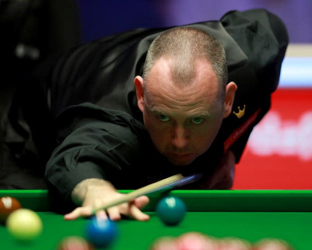 Mark Williams went down 6-4 to Shaun Murphy at the Masters in Milton Keynes