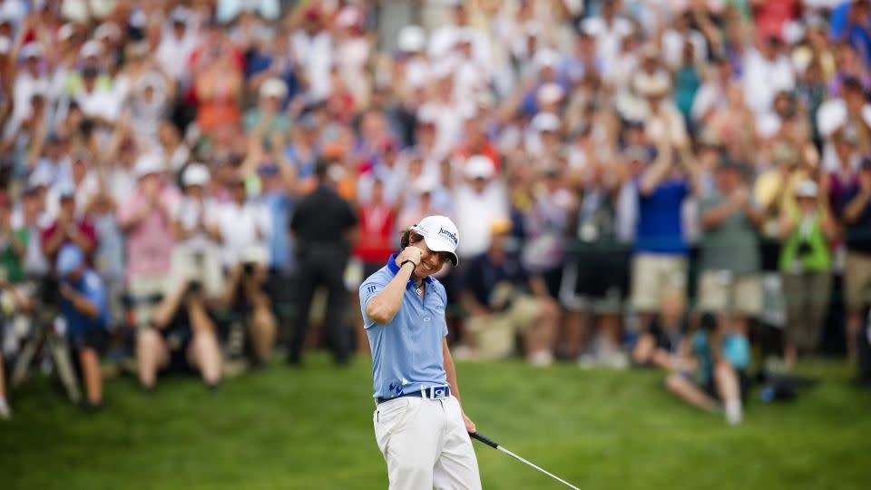 McIlroy celebrated a historic triumph at the US Open just two months after his Masters nightmare. - Jim Watson / AFP via Getty Images