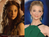 <b>Natalie Dormer (Margaery Tyrell)</b><br><br> Natural blonde Natalie Dormer darkened her locks to play the beautiful and ambitious Margaery of House Tyrell, who is betrothed to marry King Joffrey. <br><br><a href="http://tv.yahoo.com/news/natalie-dormer-appalled-by--game-of-thrones--co-star-sophie-turner-s-tv-watch-list-015413831.html" data-ylk="slk:Natalie Dormer Talks About How Margaery Bonds With Sansa;elm:context_link;itc:0;sec:content-canvas;outcm:mb_qualified_link;_E:mb_qualified_link;ct:story;" class="link  yahoo-link">Natalie Dormer Talks About How Margaery Bonds With Sansa</a>