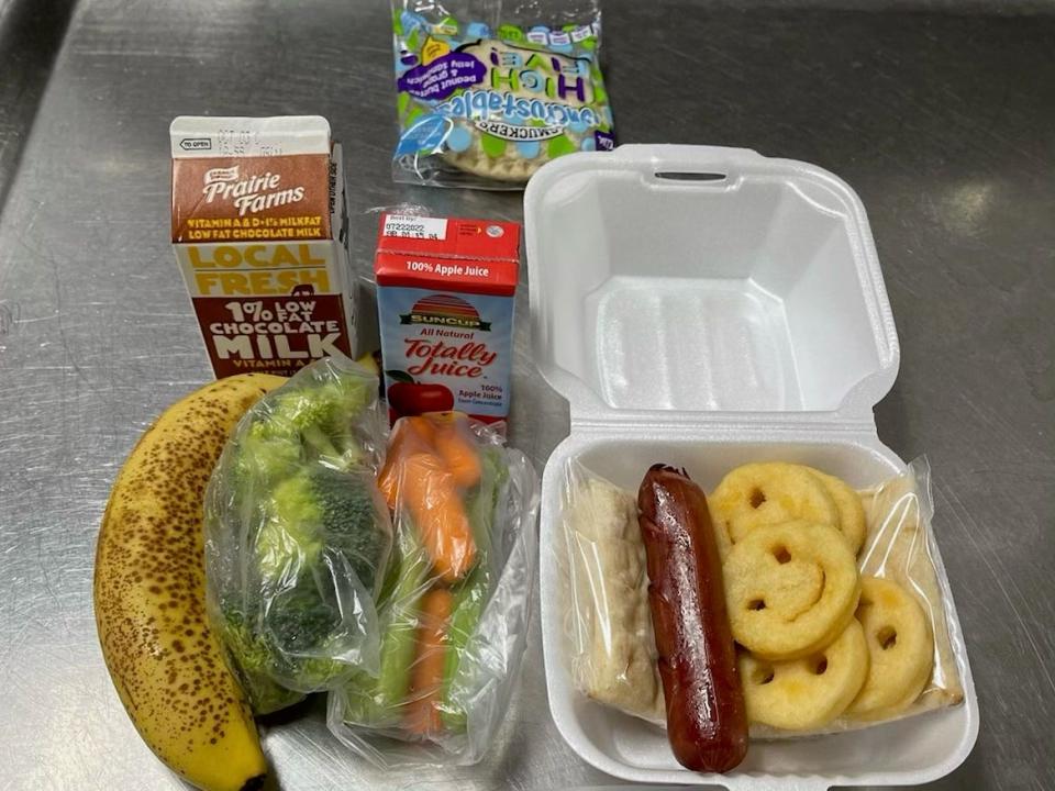 Administrators in Tennessee's Clarksville Montgomery County School district, impacted by supply chain issues, have had to get creative with lunches, substituting flat bread for hot dog buns, among other measures.