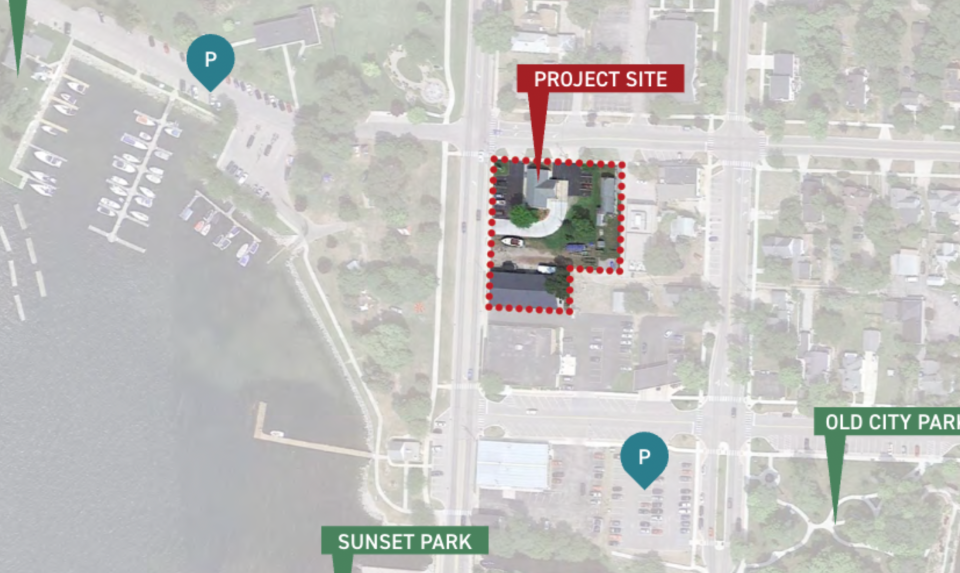 Lofts on Lake would be located at 110 North Lake Street. It would create 60 to 65 apartments and approximately 6,000 to 10,000 square feet of commercial.