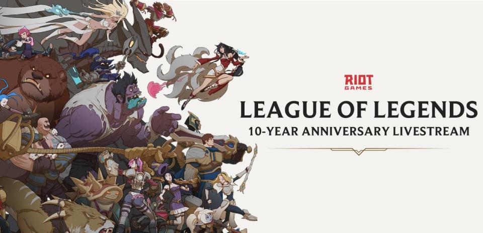 League of Legends 10-Year Anniversary Livestream