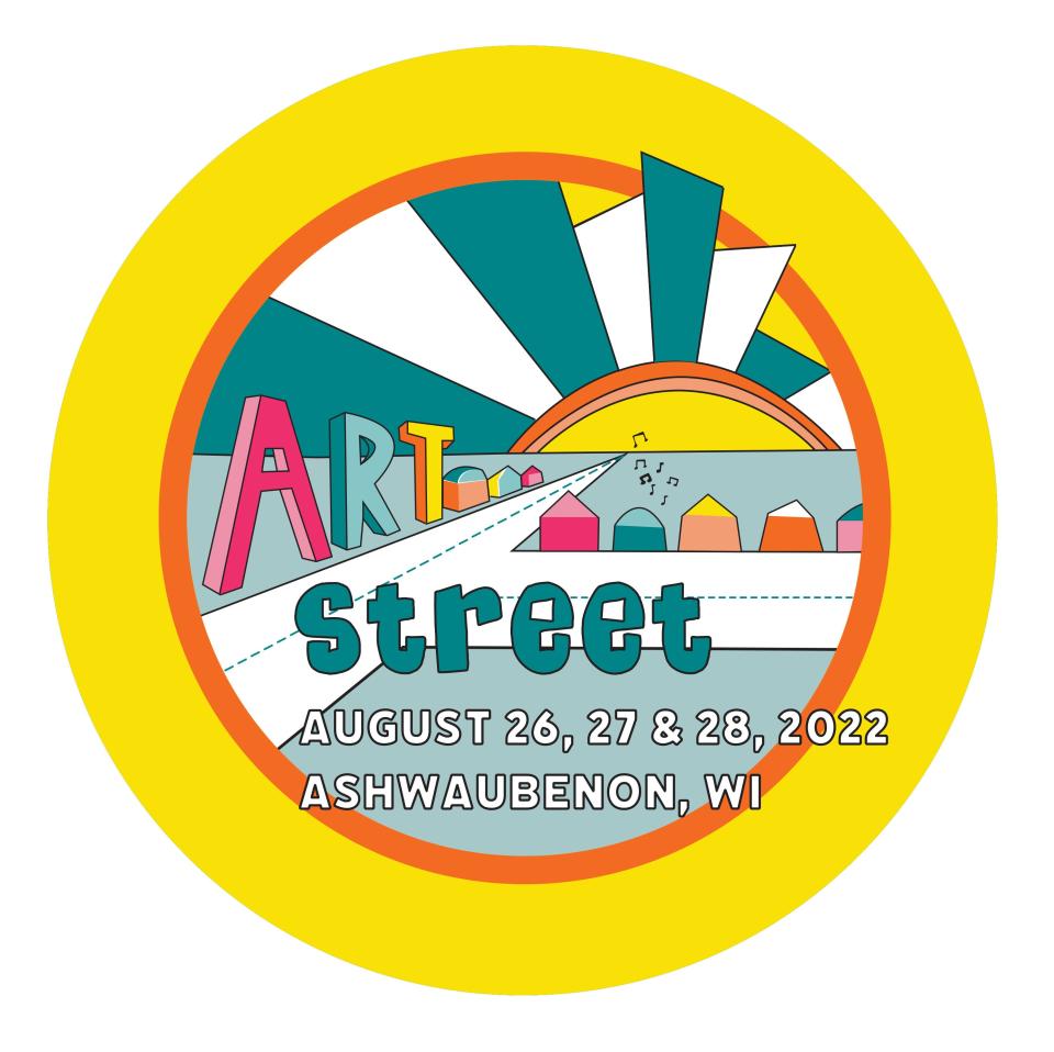 This year's winning Artstreet logo was designed by Michelle Damm.