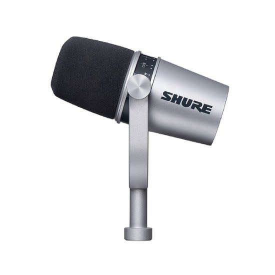 best microphone for streaming - Shure MV7 Dynamic Cardioid USB Microphone