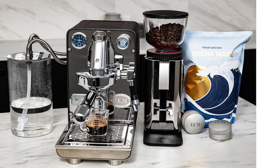 Whole Latte Love, of Rochester, N.Y., saw almost a 40% jump in sales of professional level at-home espresso makers in the past few years.