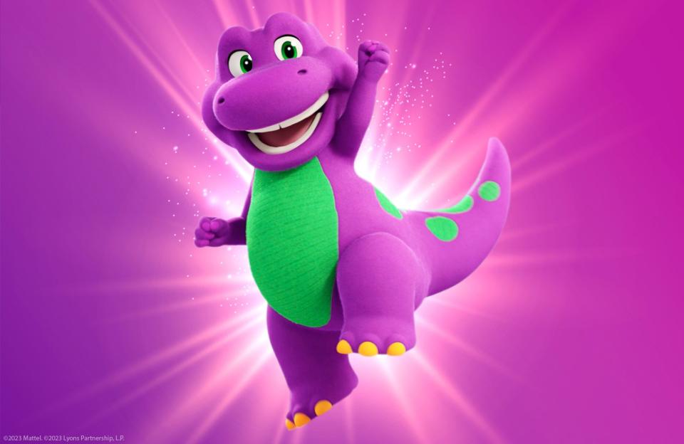 Mattel Announces Barney Franchise Relaunch.