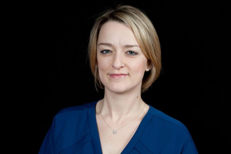 Laura Kuenssberg: The journalist has been subjected to a torrent of abuse (BBC)