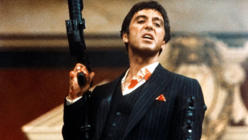 Al Pacino in "Scarface"