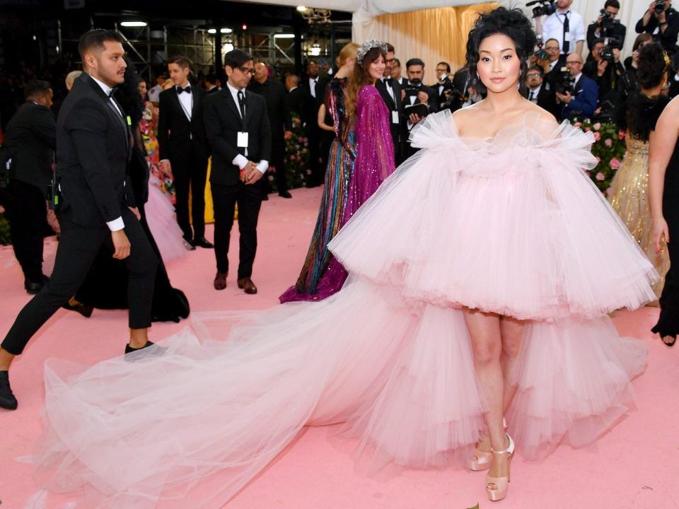 Lana Condor attends the 2019 Met Gala.