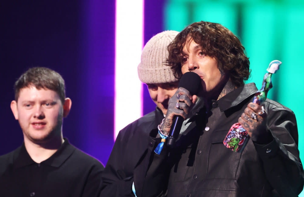 Bring Me the Horizon have won their first-ever BRIT Award credit:Bang Showbiz