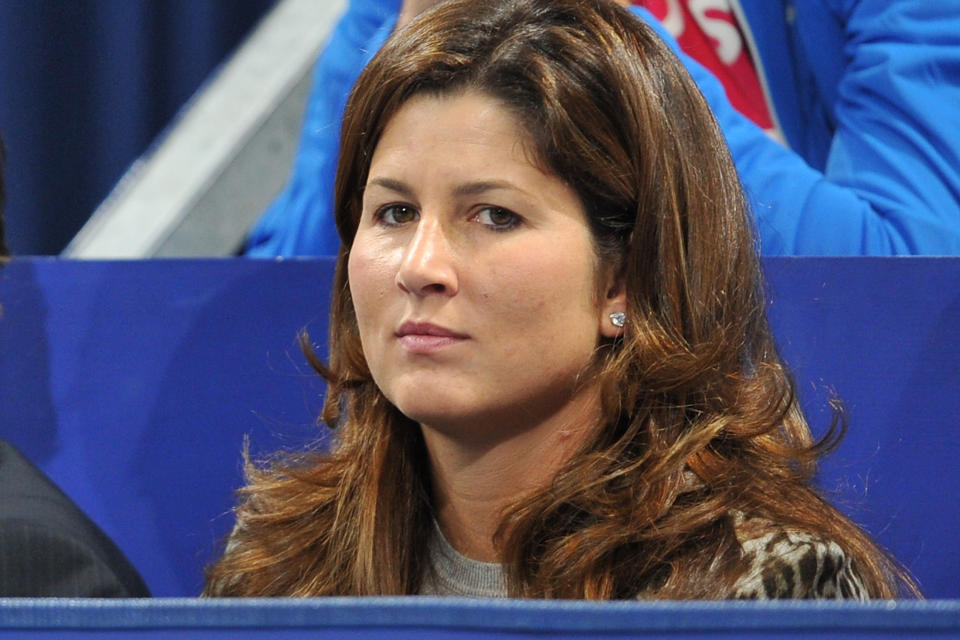 Mirka Federer, wife of Swiss tennis superstar Roger Federer (Harold Cunningham/Getty Images)
