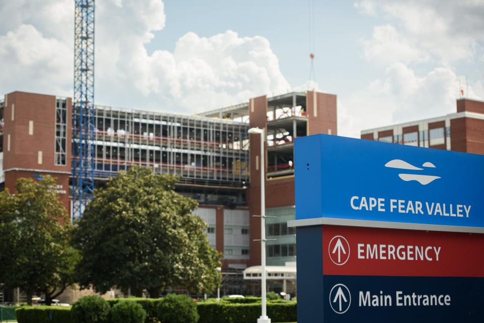 Cape Fear Valley Medical Center on Tuesday, Aug. 1, 2023.