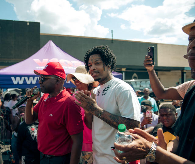 Lil Baby And 21 Savage Host Back-To-School Giveaway With