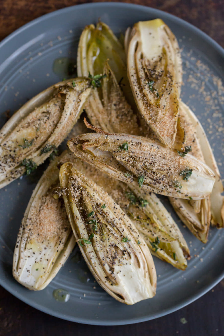 <strong>Get the <a href="http://veryculinary.com/2014/11/13/sauteed-mushrooms-recipe/" target="_blank"> Roasted Endives With Thyme recipe</a> from Naturally Ella</strong>