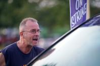 UAW workers strike at the Bowling Green facility