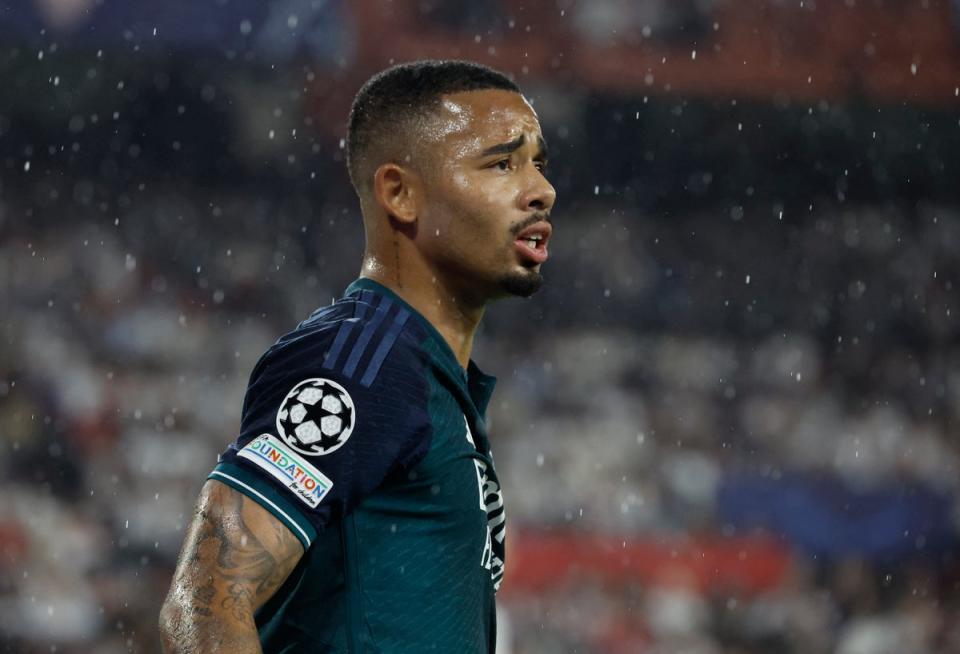 Injury: Gabriel Jesus (REUTERS)