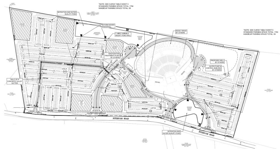 Blizexas LLC, a California-based developer, plans to build an outdoor amphitheater on Fitzhugh Road, between Austin and Dripping Springs.