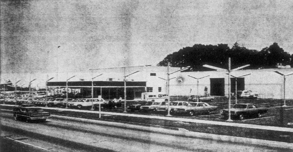 A photo of the Teague Dodge Motors site before the grand opening at 2650 Commercial St. SE as published in an Capital Journal advertisement July 26, 1967.