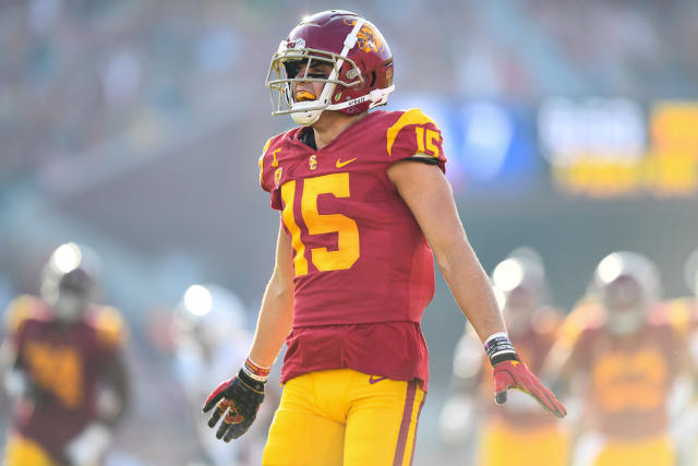 2022 NFL Draft Player Comparisons: USC WR Drake London's contested-catch  ability is impressive but could be slightly concerning, NFL Draft