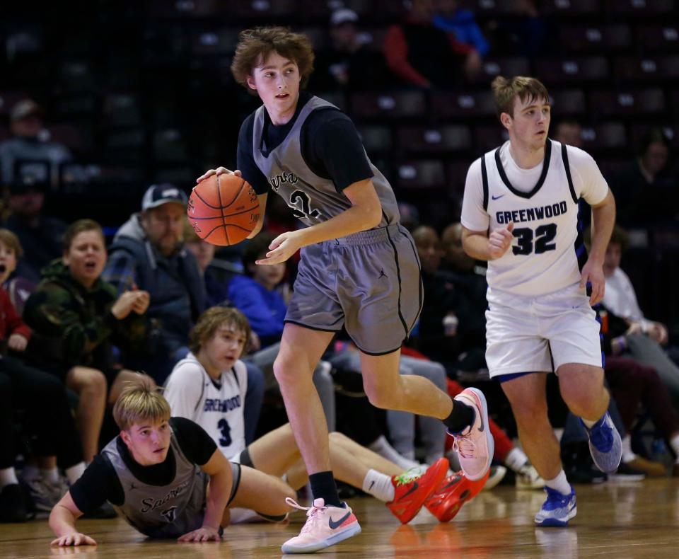 The Greenwood Blue Jays took on the Sparta Spartans in the second round of the Blue Divsion during the Blue and Gold Tournament at Great Southern Bank Arena on December 27th, 2023.