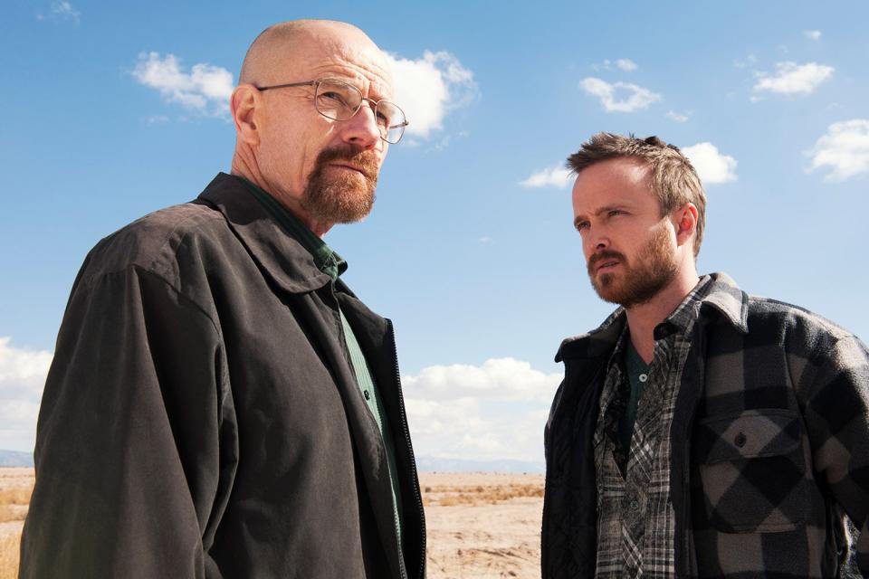 Walter White (Bryan Cranston) and Jesse Pinkman (Aaron Paul) - Breaking Bad