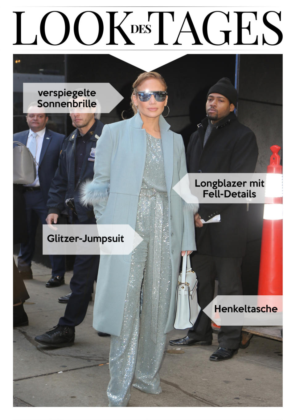 Jennifer Lopez bringt Glamour in den Big Apple (Bild: Splash News)