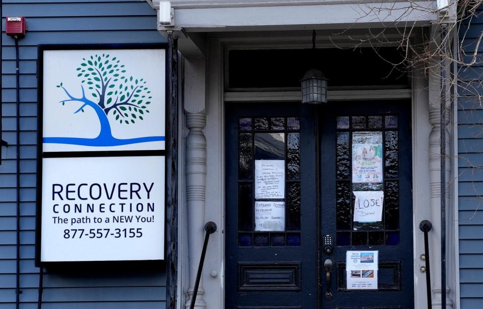 The now-closed Recovery Connection Centers of America on Wickenden Street in Providence.
