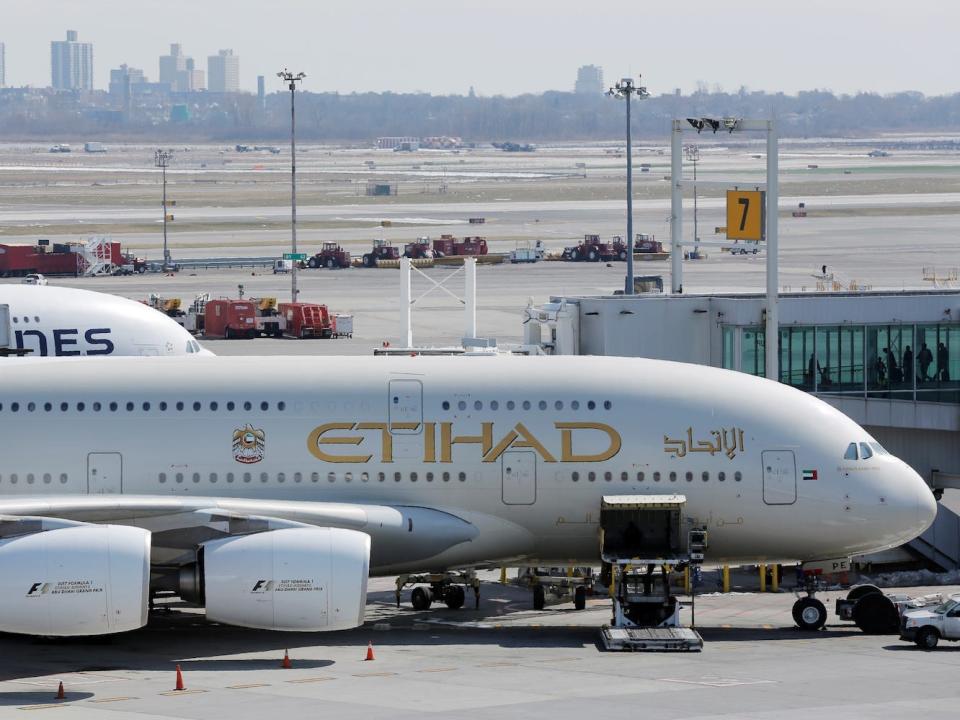 etihad plane