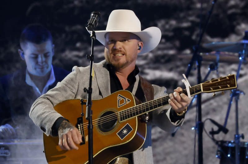 Cody Johnson will perform at the CMT Music Awards. File Photo by John Angelillo/UPI